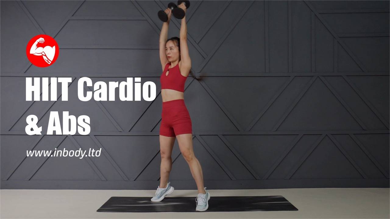 40分钟高强度间歇有氧和腹部训练 | HIIT Cardio & Abs No Repeats Workout