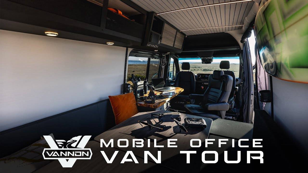 The Ultimate Sprinter Van Mobile Office & Studio